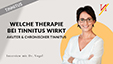 TINNITUS THERAPIE